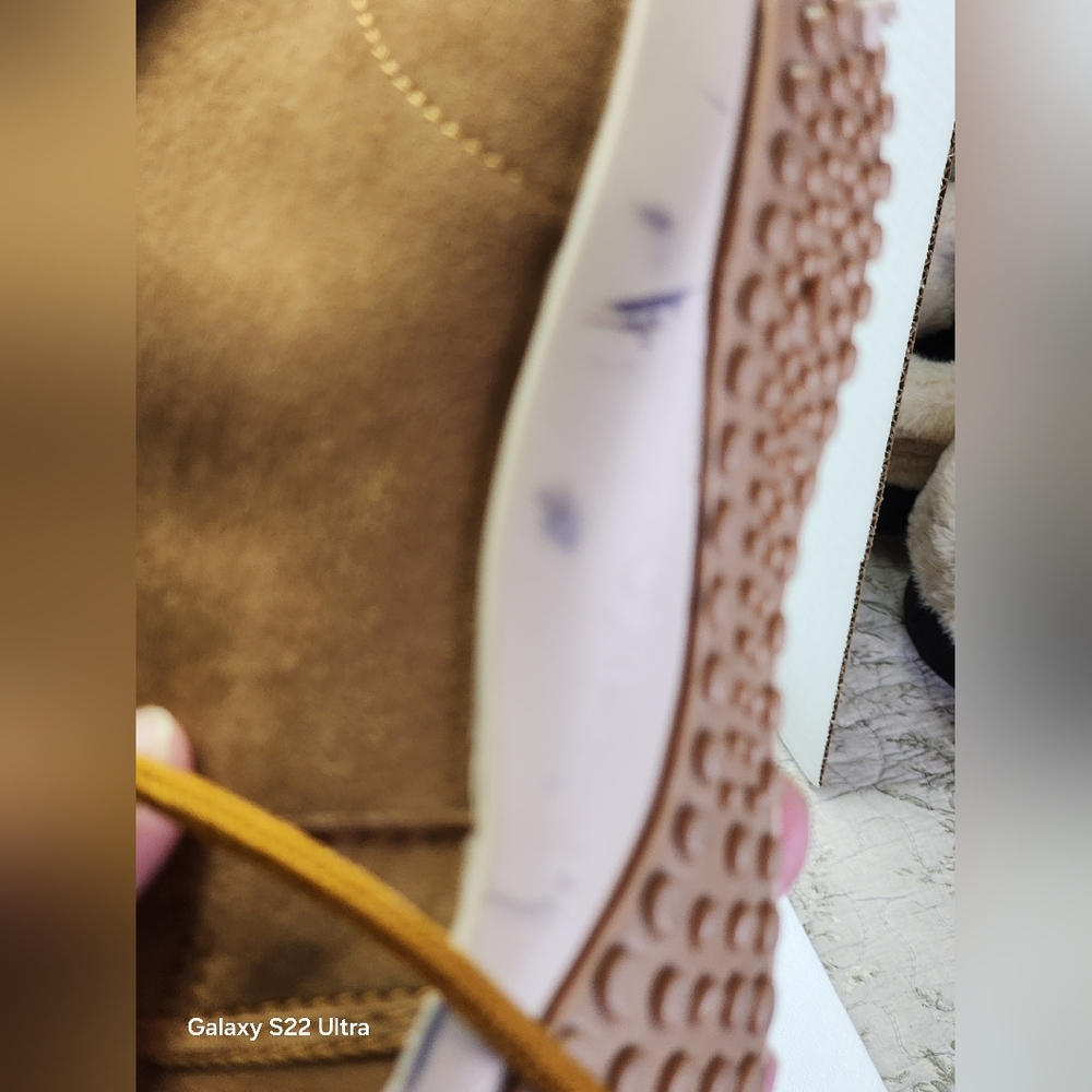 Brown Lace-Up Ankle Boots - Picture 3 of 5